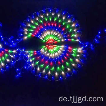 LED PEACOCK NET LANTERN